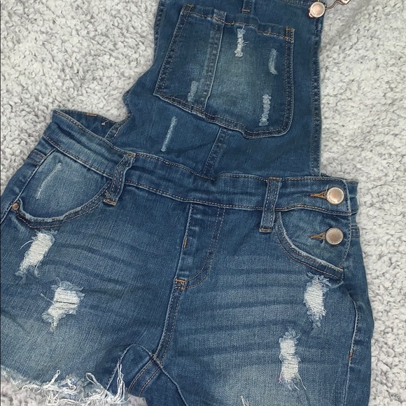 Blue jean overalls - Picture 3 of 3